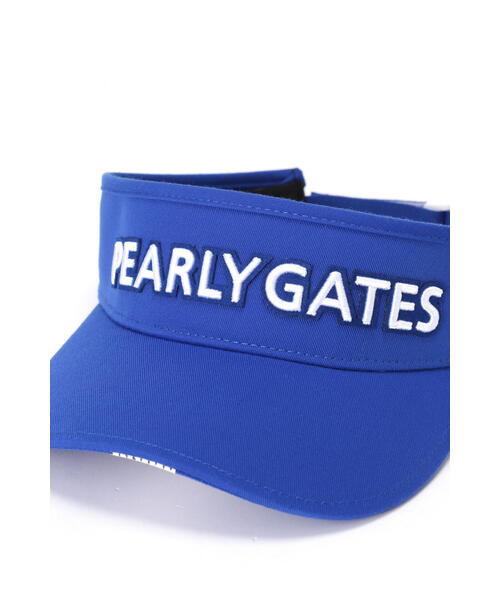 セール】【PEARLY GATES】リサイクルポリエステルツイル 2段ロゴ