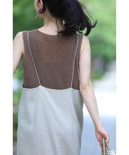 cawaii(カワイイ)の「羽織りの下に抜け感を。ゆるキラトップス(Tシャツ/カットソー・レディース・シルバー/ブラウン・FREE)」の15枚目の写真