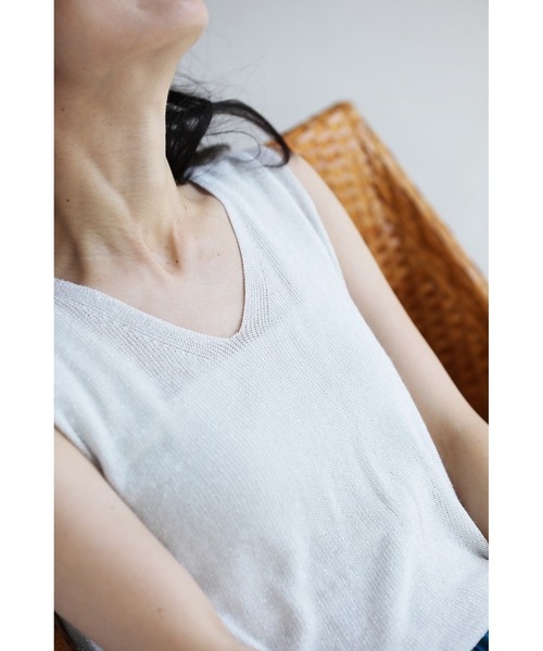 cawaii(カワイイ)の「羽織りの下に抜け感を。ゆるキラトップス(Tシャツ/カットソー・レディース・シルバー/ブラウン・FREE)」の10枚目の写真