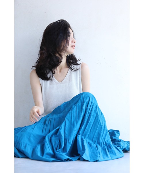 cawaii(カワイイ)の「羽織りの下に抜け感を。ゆるキラトップス(Tシャツ/カットソー・レディース・シルバー/ブラウン・FREE)」の12枚目の写真