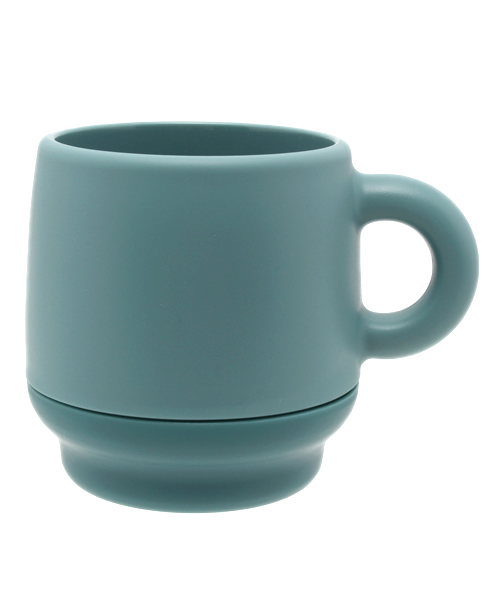 GEORGE'S（ジョージズ）の「JUKE ダブルウォールマグ（グラス/マグカップ/タンブラー・オフホワイト/ターコイズブルー/マスタード・FREE）」の2枚目の写真