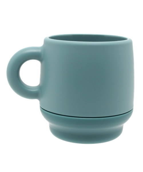 GEORGE'S（ジョージズ）の「JUKE ダブルウォールマグ（グラス/マグカップ/タンブラー・オフホワイト/ターコイズブルー/マスタード・FREE）」の4枚目の写真