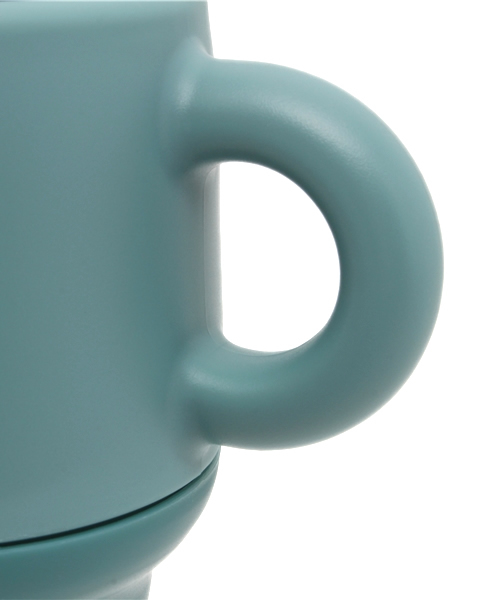 GEORGE'S（ジョージズ）の「JUKE ダブルウォールマグ（グラス/マグカップ/タンブラー・オフホワイト/ターコイズブルー/マスタード・FREE）」の5枚目の写真