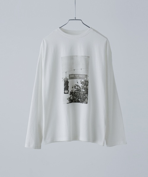 etoll.(エトル)の「フォトプリントロングTシャツ(Tシャツ/カットソー・レディース・オフホワイト/ホワイト系その他・FREE)」の15枚目の写真