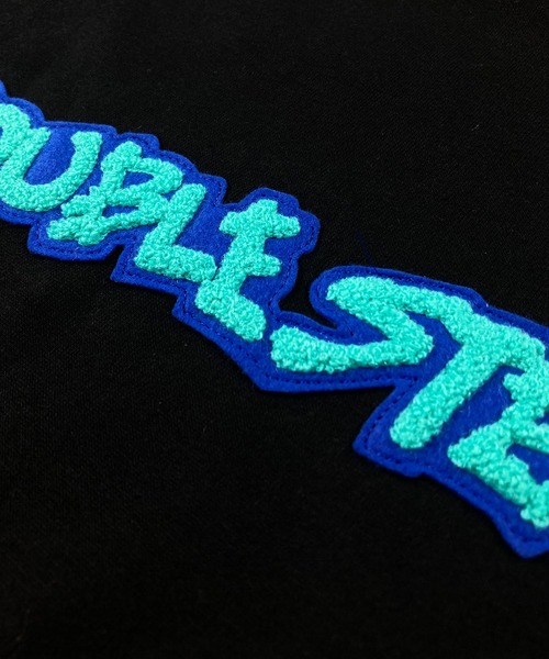 DOUBLE STEAL（ダブルスティール）の「サガラ刺繍ロゴ 長袖Tシャツ（Tシャツ/カットソー・メンズ・ブラック/オリーブ・LARGE/X-LARGE/MEDIUM）」の6枚目の写真