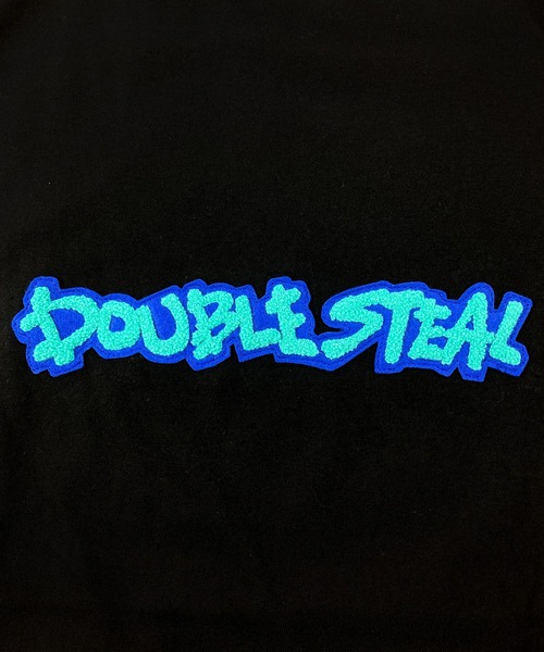 DOUBLE STEAL（ダブルスティール）の「サガラ刺繍ロゴ 長袖Tシャツ（Tシャツ/カットソー・メンズ・ブラック/オリーブ・LARGE/X-LARGE/MEDIUM）」の7枚目の写真