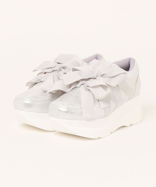 YOSUKE/ヨースケ」厚底リボンスニーカー（スニーカー）｜YOSUKE