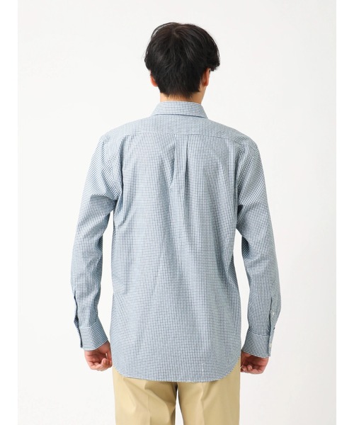 McGREGOR（マックレガー）の「イージーケアチェック&ストライプシャツ（シャツ/ブラウス・メンズ・ネイビー/グリーン/カーキ/オレンジ/オレンジ系その他/ピンク・XL/M/L）」の18枚目の写真