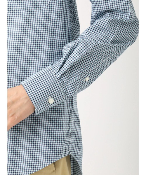 McGREGOR（マックレガー）の「イージーケアチェック&ストライプシャツ（シャツ/ブラウス・メンズ・ネイビー/グリーン/カーキ/オレンジ/オレンジ系その他/ピンク・XL/M/L）」の15枚目の写真