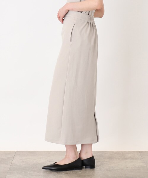 THE SHOP TK （ザ ショップ ティーケー ）の「◆【洗濯機洗い可】カットジョーゼットナロースカート（スカート・レディース・ブラック/ライトグレー/ブルー・12/13）」の12枚目の写真