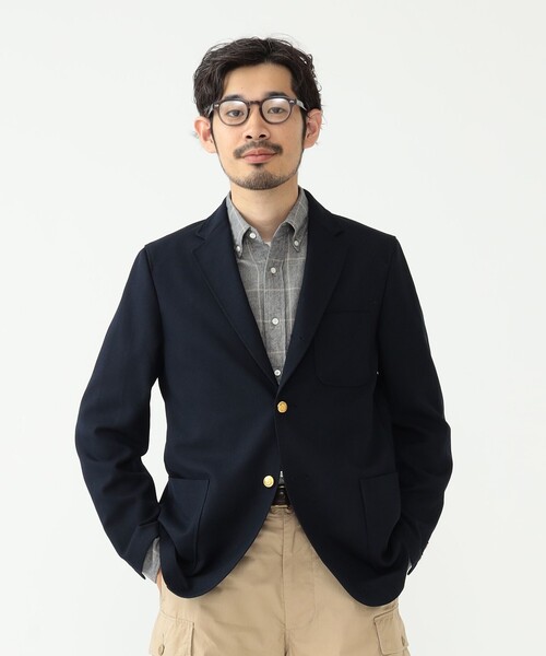 BEAMS PLUS / ホップサック 3ボタン コンフォート ジャケット BEAMS PLUS（ビームスプラス）の「BEAMS PLUS / ホップサック 3