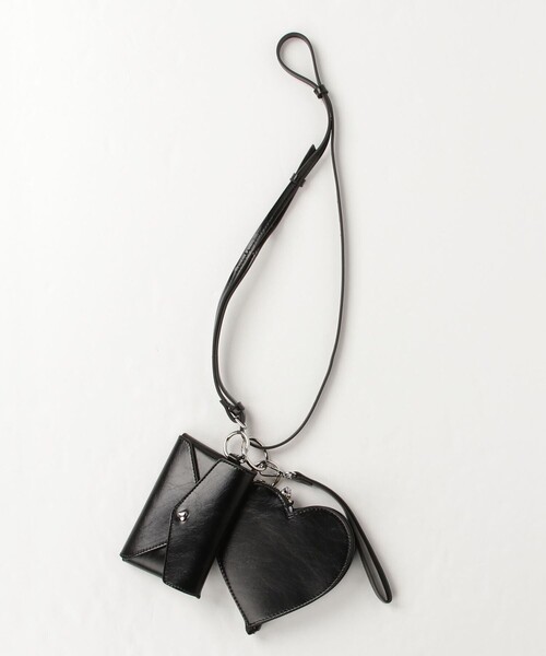 fredy emue（フレディエミュ）の「ハートレターポーチショルダーバッグ（ショルダーバッグ・レディース・シルバー/ブラック/ゴールド/レッド・FREE）」の12枚目の写真