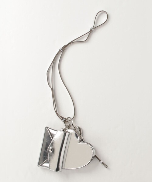 fredy emue（フレディエミュ）の「ハートレターポーチショルダーバッグ（ショルダーバッグ・レディース・シルバー/ブラック/ゴールド/レッド・FREE）」の10枚目の写真