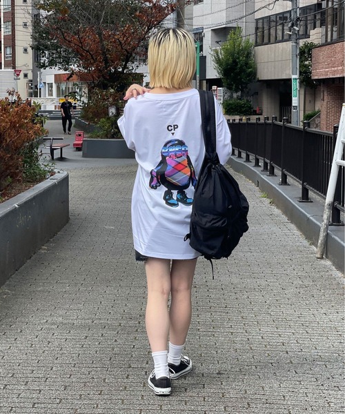 CIAOPANIC（チャオパニック）の「2WAYドロストリュックショルダーバッグ（バックパック/リュック・レディース・ホワイト/ブラック/ピンク・FREE）」の9枚目の写真