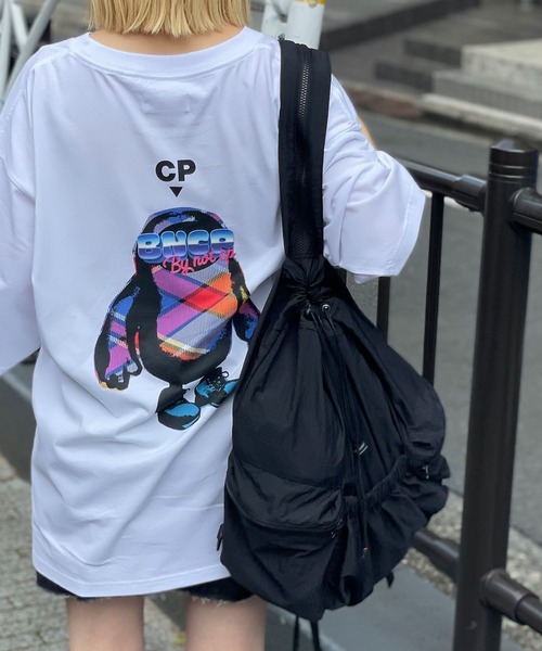 CIAOPANIC（チャオパニック）の「2WAYドロストリュックショルダーバッグ（バックパック/リュック・レディース・ホワイト/ブラック/ピンク・FREE）」の12枚目の写真