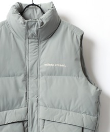 Lazar（ラザル）の「Oversize Puffer Vest/オーバーサイズ パファーベスト/中綿 ファイバーダウンベスト/テックベスト/レディース メンズ アウター（ダウンベスト・メンズ）」