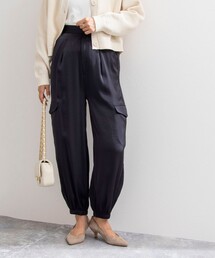 NOLLEY’S | ウォッシャブルサテンカーゴパンツ(カーゴパンツ)