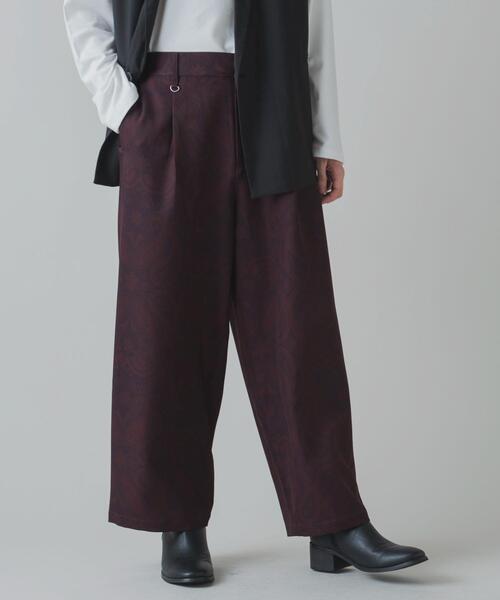 LUCY（ルーシー）の「LUCY/トロミ総柄ワイドストレートスラックス（スラックス・メンズ・その他3/その他2/その他1・MEDIUM/LARGE）」の3枚目の写真