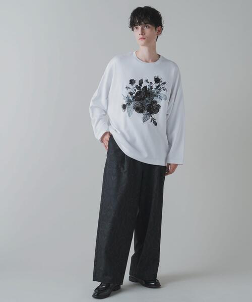 LUCY（ルーシー）の「LUCY/トロミ総柄ワイドストレートスラックス（スラックス・メンズ・その他3/その他2/その他1・MEDIUM/LARGE）」の5枚目の写真