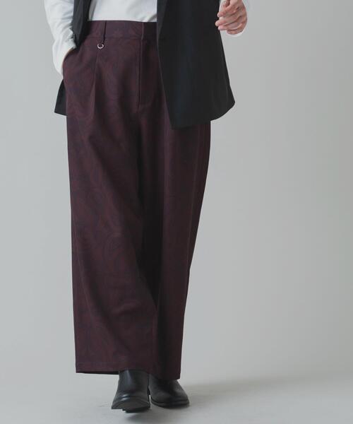 LUCY（ルーシー）の「LUCY/トロミ総柄ワイドストレートスラックス（スラックス・メンズ・その他3/その他2/その他1・MEDIUM/LARGE）」の12枚目の写真