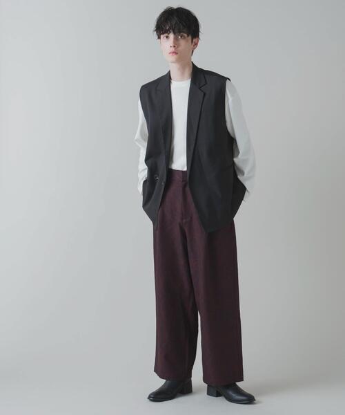 LUCY（ルーシー）の「LUCY/トロミ総柄ワイドストレートスラックス（スラックス・メンズ・その他3/その他2/その他1・MEDIUM/LARGE）」の14枚目の写真