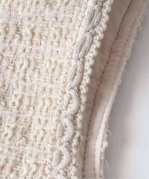 apres les cours（アプレレクール）の「【フォーマル対応】ツイードジャンパースカート＿アプレレクールマシェリ（ジャンパースカート・キッズ・アイボリー/ブラック・130/140/120/110/80/100/90）」の19枚目の写真