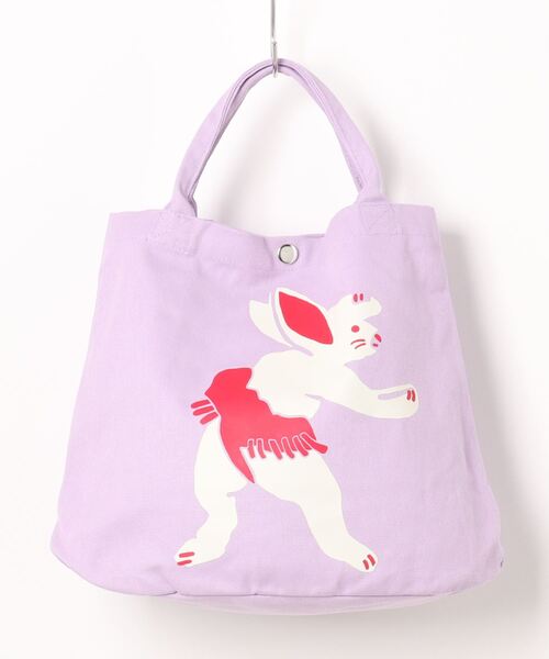 カヤ（カヤ）の「【カヤ】NIPPON 樽トートバッグ（トートバッグ・レディース・グリーン/ピンク/レッド/ブルー/ブラック×グレー/パープル/ブラック×イエロー/ライトパープル・FREE）」の6枚目の写真