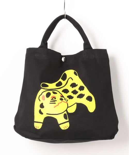 カヤ（カヤ）の「【カヤ】NIPPON 樽トートバッグ（トートバッグ・レディース・グリーン/ピンク/レッド/ブルー/ブラック×グレー/パープル/ブラック×イエロー/ライトパープル・FREE）」の3枚目の写真