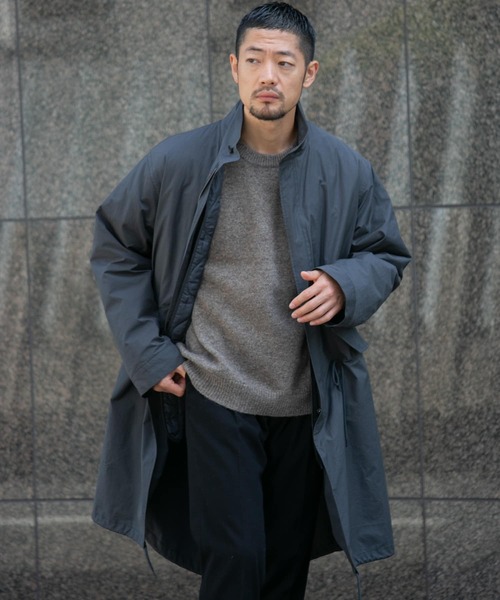 URBAN RESEARCH ROSSO MEN(アーバンリサーチロッソメン)の「『XLサイズあり』3WAY M-65モッズコート ライナーセット(モッズコート・メンズ・ブラック/チャコールグレー・MEDIUM/X-LARGE/LARGE)」の3枚目の写真