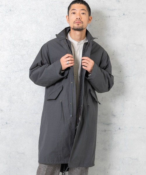 URBAN RESEARCH ROSSO MEN(アーバンリサーチロッソメン)の「『XLサイズあり』3WAY M-65モッズコート ライナーセット(モッズコート・メンズ・ブラック/チャコールグレー・MEDIUM/X-LARGE/LARGE)」の9枚目の写真
