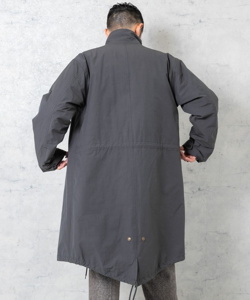 URBAN RESEARCH ROSSO MEN(アーバンリサーチロッソメン)の「『XLサイズあり』3WAY M-65モッズコート ライナーセット(モッズコート・メンズ・ブラック/チャコールグレー・MEDIUM/X-LARGE/LARGE)」の17枚目の写真