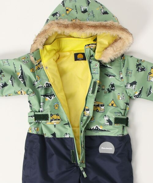 ムージョンジョン スキーウェア ジャンプスーツ mou jon jon - ムージョンジョン ジャンプスーツ スキーウェア 80の