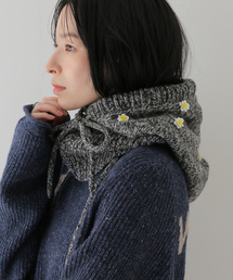 JOINT WORKS | 【irojikake/イロジカケ】FLOWER GARDEN BALACLAVA(ニットキャップ/ビーニー)