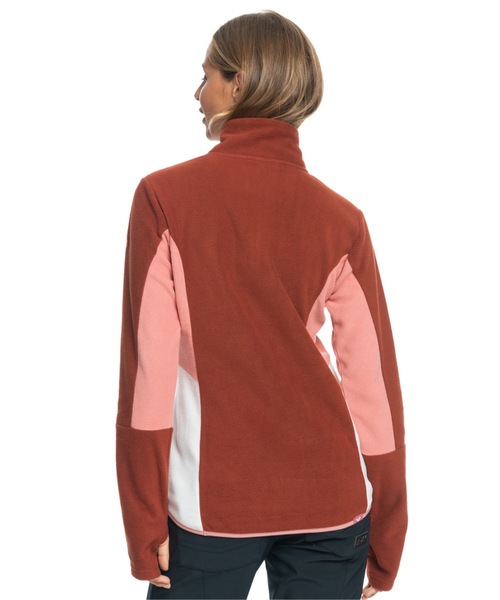 ROXY(ロキシー)の「SAYNA HALF ZIP/ロキシー保温ハーフジップフリーストップス(スウェット・レディース・バーガンディー/ピンク/ブラック・LARGE/MEDIUM/SMALL)」の20枚目の写真