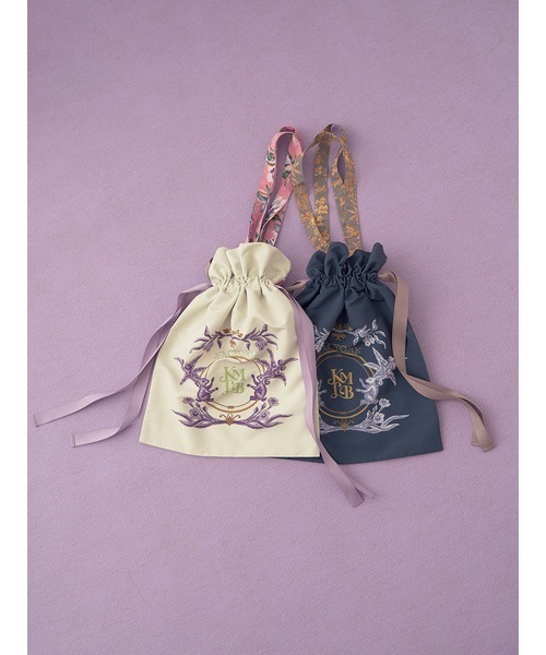 LILY BROWN（リリーブラウン）の「【LILY BROWN×KEITA MARUYAMA】バリエーションギャザートートバッグ（ショルダーバッグ・レディース・アイボリー/パープル/ミント/チャコールグレー・FREE）」の14枚目の写真