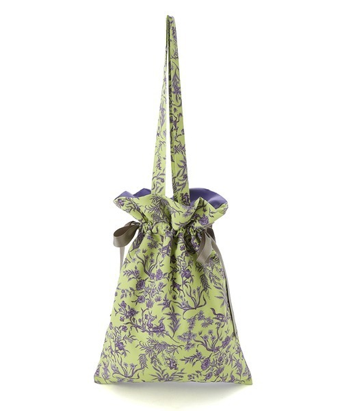 LILY BROWN（リリーブラウン）の「【LILY BROWN×KEITA MARUYAMA】バリエーションギャザートートバッグ（ショルダーバッグ・レディース・アイボリー/パープル/ミント/チャコールグレー・FREE）」の16枚目の写真