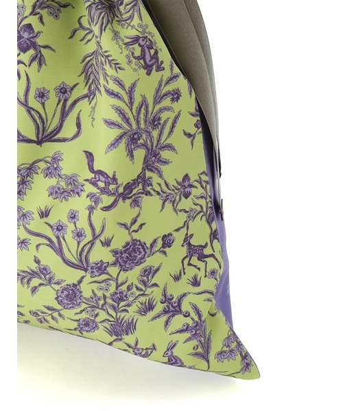 LILY BROWN（リリーブラウン）の「【LILY BROWN×KEITA MARUYAMA】バリエーションギャザートートバッグ（ショルダーバッグ・レディース・アイボリー/パープル/ミント/チャコールグレー・FREE）」の20枚目の写真