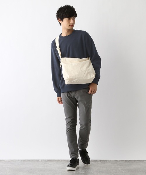 GLOBAL WORK(グローバルワーク)の「あったかカノコプルオーバー/978474(Tシャツ/カットソー・メンズ・ブラック/ネイビー/ライトグレー・MEDIUM/SMALL/X-LARGE/LARGE)」の14枚目の写真