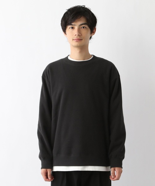 GLOBAL WORK(グローバルワーク)の「あったかカノコプルオーバー/978474(Tシャツ/カットソー・メンズ・ブラック/ネイビー/ライトグレー・MEDIUM/SMALL/X-LARGE/LARGE)」の17枚目の写真
