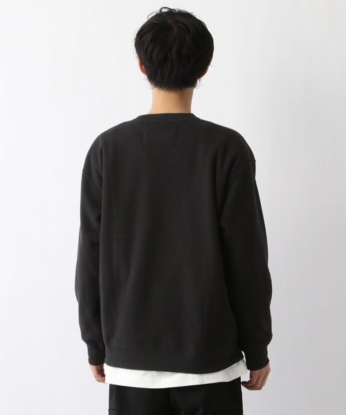 GLOBAL WORK(グローバルワーク)の「あったかカノコプルオーバー/978474(Tシャツ/カットソー・メンズ・ブラック/ネイビー/ライトグレー・MEDIUM/SMALL/X-LARGE/LARGE)」の19枚目の写真
