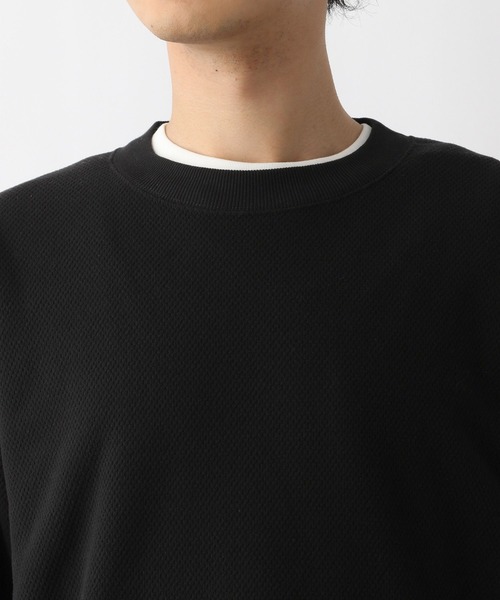 GLOBAL WORK(グローバルワーク)の「あったかカノコプルオーバー/978474(Tシャツ/カットソー・メンズ・ブラック/ネイビー/ライトグレー・MEDIUM/SMALL/X-LARGE/LARGE)」の20枚目の写真