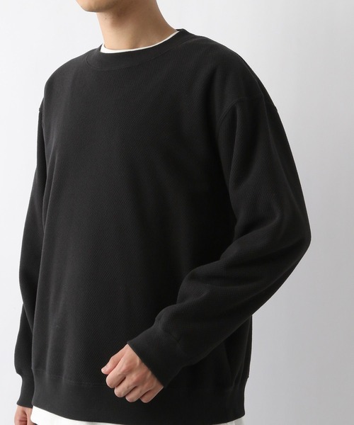 GLOBAL WORK(グローバルワーク)の「あったかカノコプルオーバー/978474(Tシャツ/カットソー・メンズ・ブラック/ネイビー/ライトグレー・MEDIUM/SMALL/X-LARGE/LARGE)」の21枚目の写真