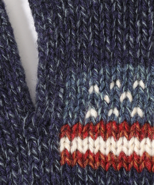 JOINT WORKS（ジョイントワークス）の「【INFIELDER DESIGN / インフィルダーデザイン】 5G TONY USA（手袋・メンズ・ネイビー/ベージュ・FREE）」の4枚目の写真