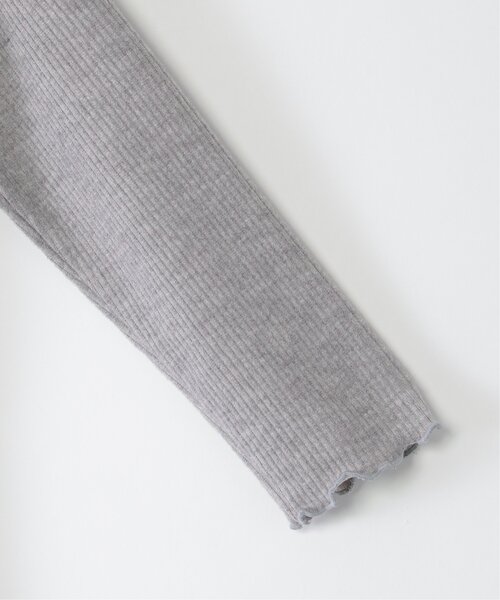 ikka(イッカ)の「メローリブドッキングワンピース(120~160cm)(ワンピース・キッズ・ブラック/スモークグレー・120/130/140/150/160)」の16枚目の写真