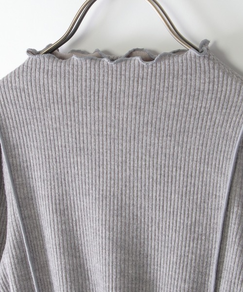 ikka(イッカ)の「メローリブドッキングワンピース(120~160cm)(ワンピース・キッズ・ブラック/スモークグレー・120/130/140/150/160)」の5枚目の写真