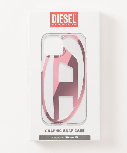 DIESEL（ディーゼル）の「アイフォン ケース iPhone 15 Diesel Oval D Clear Case D（スマホケース/カバー・メンズ・その他・UNI）」の2枚目の写真