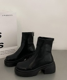 LAC-VERT | ソフトPU厚底ショートブーツ(ブーツ)