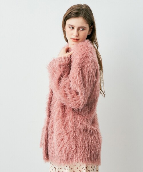 R*o様 DEICY ロングシャギーコート大阪限定ピンク DEICY ロングシャギーコート大阪限定ピンク