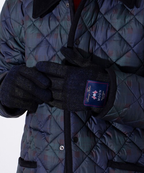 GLOSTER（グロスター）の「【GLOSTER/グロスター】MOON タッチパネルコンビグローブ 手袋 スマホ操作対応（手袋・メンズ・グレー系その他/グレー系その他2/ブルー系その他6・FREE）」の9枚目の写真