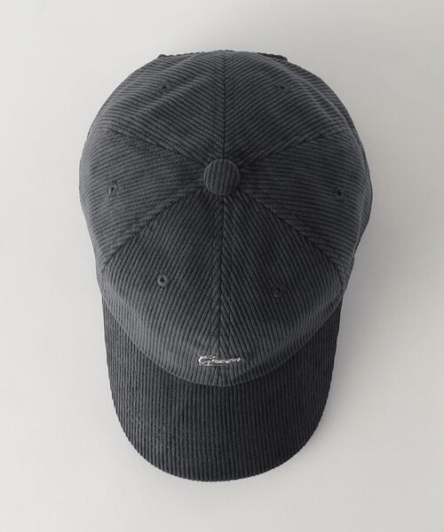 green label relaxing(グリーンレーベルリラクシング)の「GLR GREEN コーデュロイ キャップ 23FW(キャップ・キッズ・オフホワイト/コバルトブルー/ダークグレー/クリーム・54-56cm/52-54cm)」の8枚目の写真